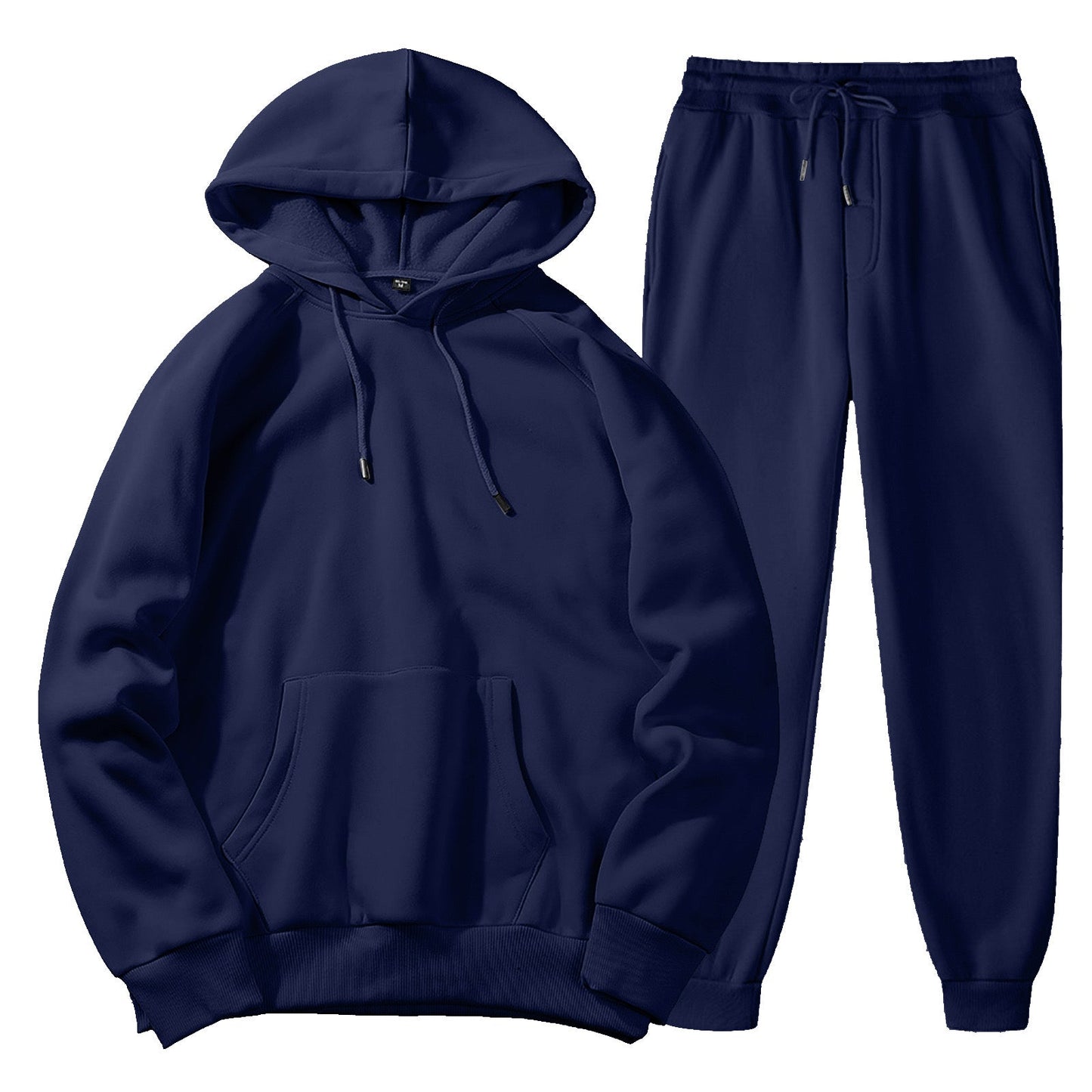 Navyblue 2pc Set(Polyester & Wool)