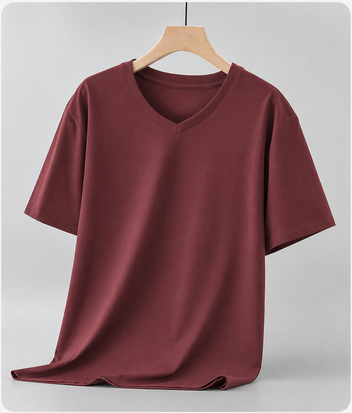 Red rust V-neck Unisex T-shirt