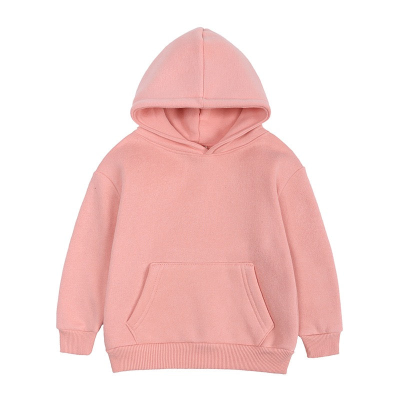 Peach Heavy Cotton Kids Hoodie