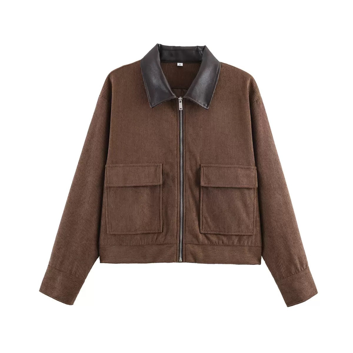 Dark Chocolate POLO Jacket (Corduroy)