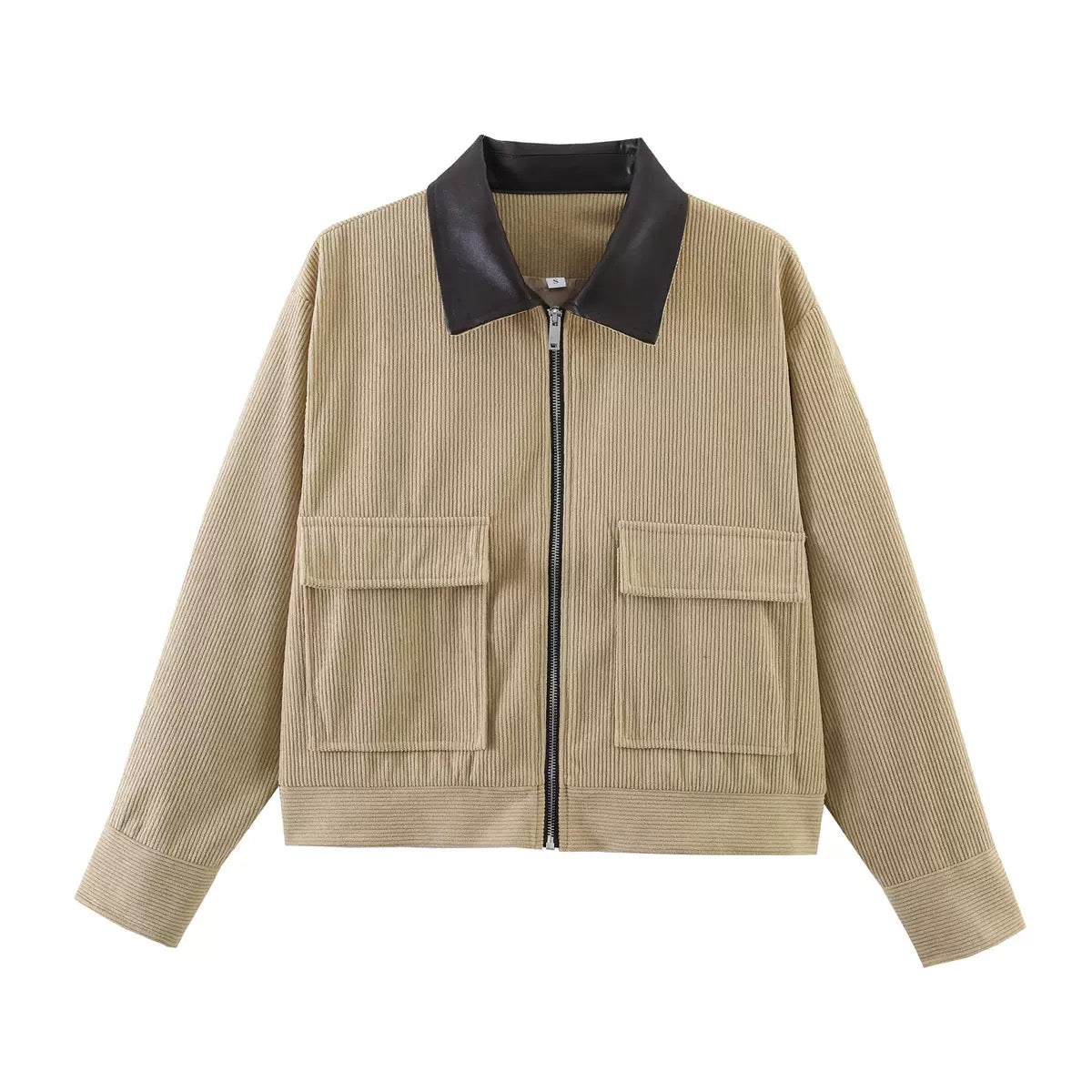 Khaki POLO Jacket (Corduroy)