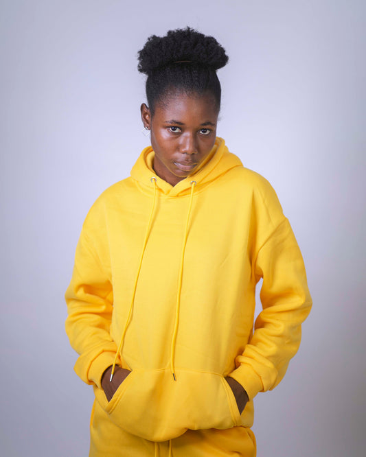 Daisy Yellow Jogger set(Polyester & Wool)