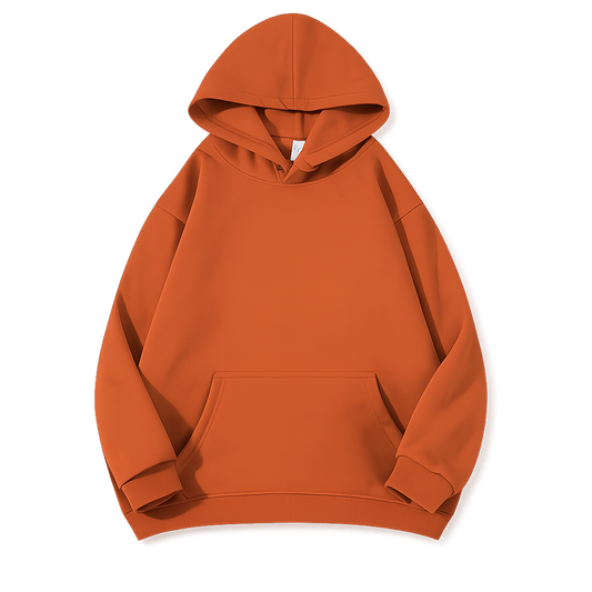 Pumpkin Hoodie (Heavy Cotton & Velvet)