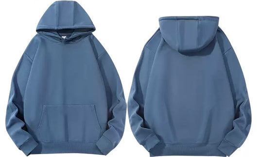 Steel Blue Hoodie (Heavy Cotton)