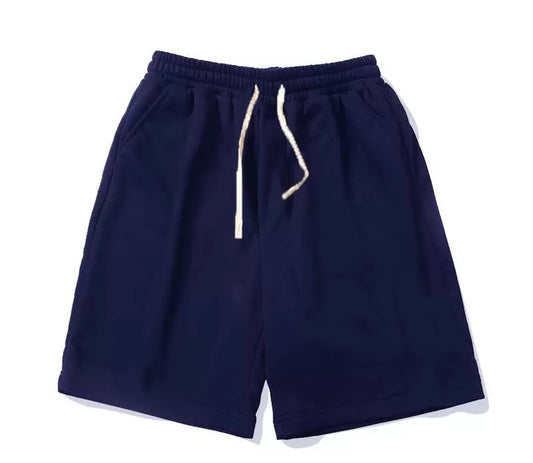 Navyblue Sports Polyester Shorts