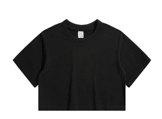 Black Crop T-shirt