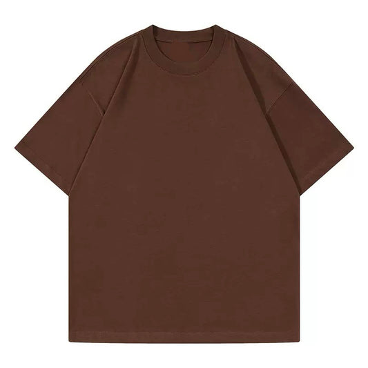 320gsm Chocolate (Heavy-weight Cotton T-shirt)