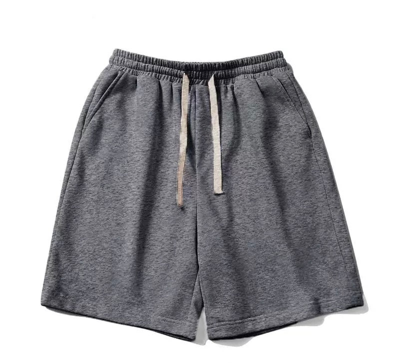 Stone Grey Sports Polyester Shorts
