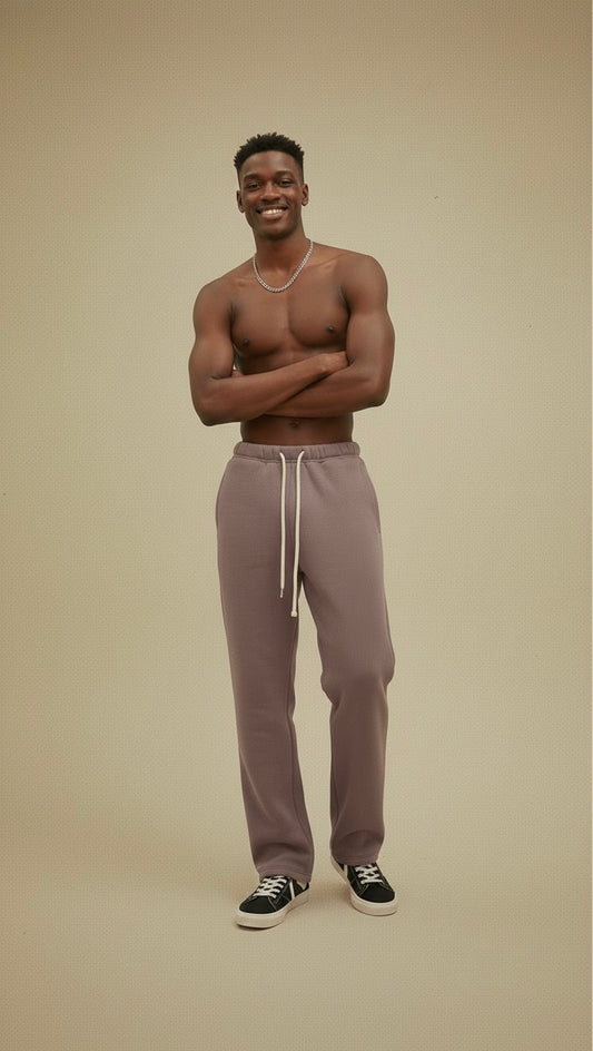 Vintage violet Straight-Cut (Extra Heavy Cotton & Wool)