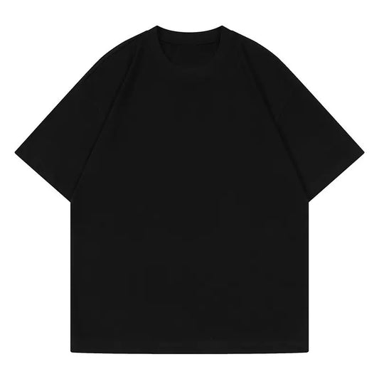 320gsm Black (Heavy-weight Cotton T-shirt)