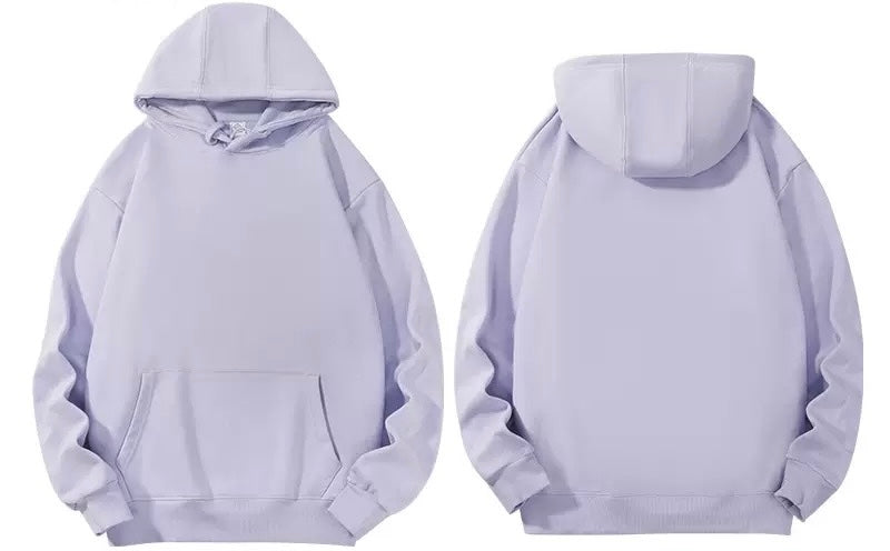 Lavender Hoodie (Heavy Cotton & Wool)