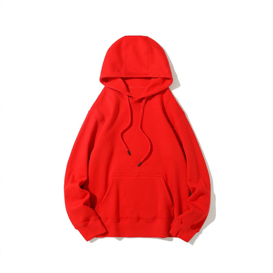 Red Hoodie (Heavy Cotton & Wool)