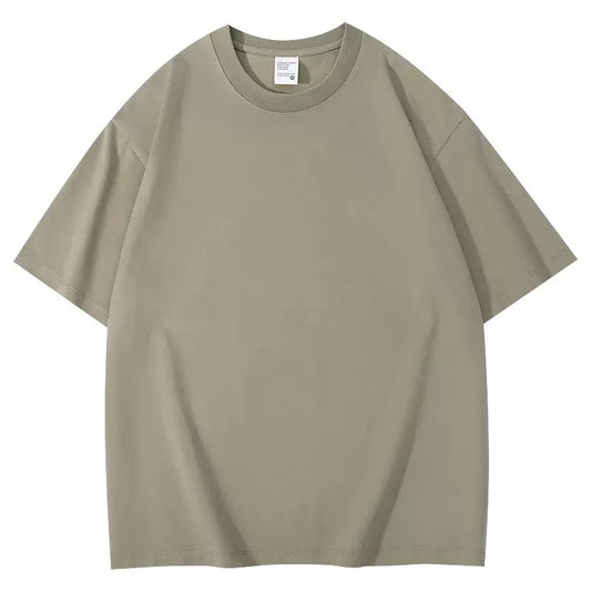 320gsm khaki (Heavy-weight Cotton T-shirt)