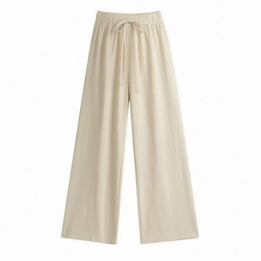 Apricot Tencel Cotton pants (Relaxed fit)