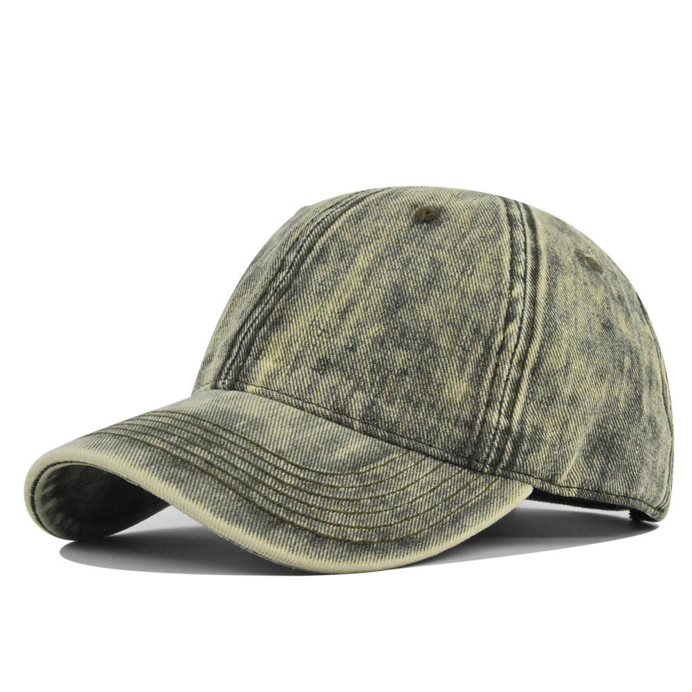 Military Green Stone-washed Cap