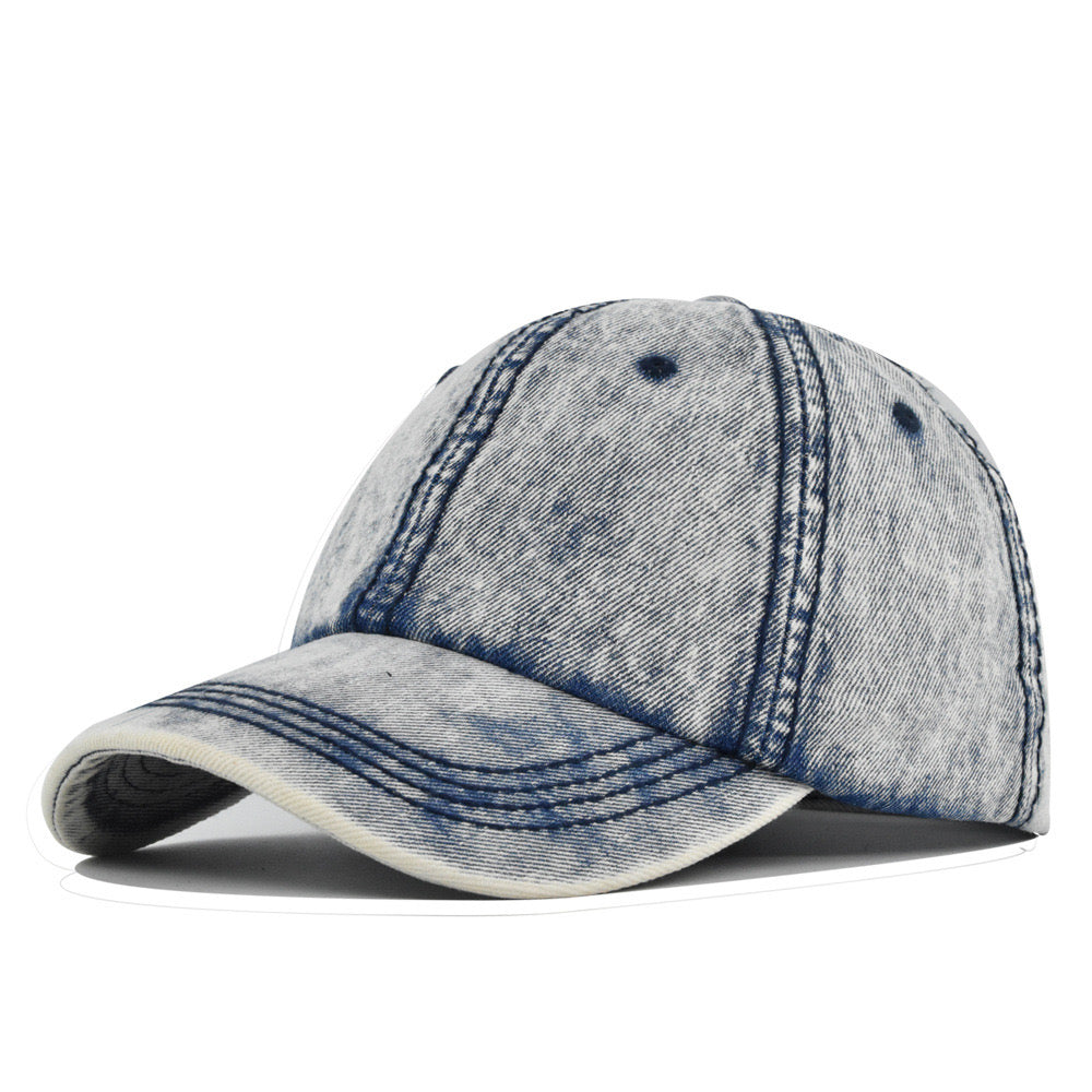 Denim Stone-washed Cap