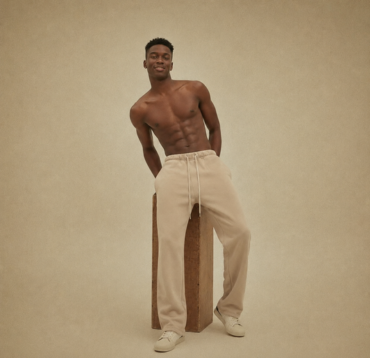 Nude Straight-Cut (Extra Heavy Cotton & Wool)