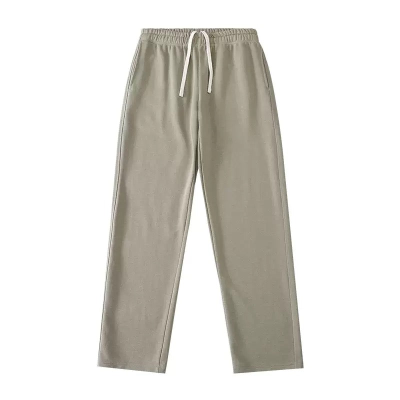 Camel Wide-leg 340g Cotton non-Scimitar Sweatpant