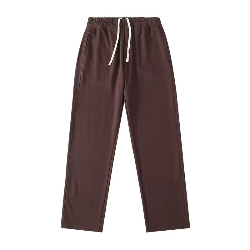 Plum Wide-leg 340g Cotton non-Scimitar Sweatpant