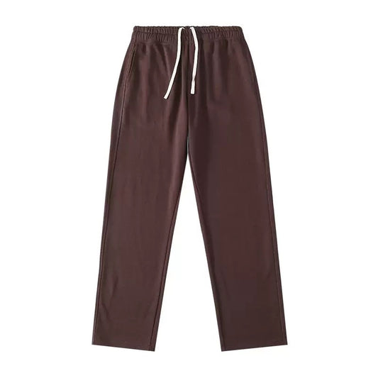 Plum Wide-leg 340g Cotton non-Scimitar Sweatpant