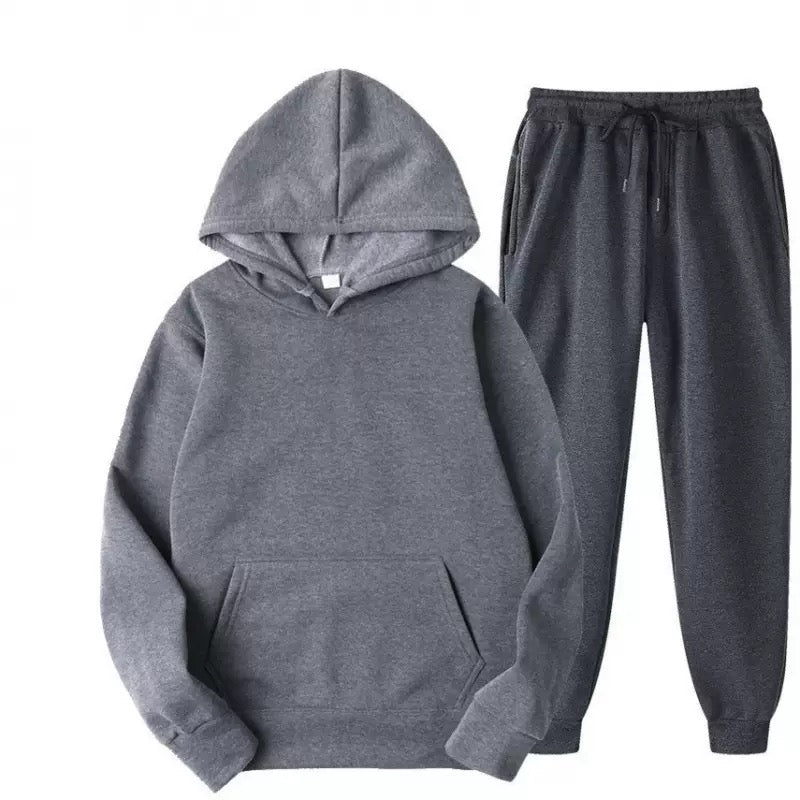 Stone grey 2pc Set(Polyester & Wool)