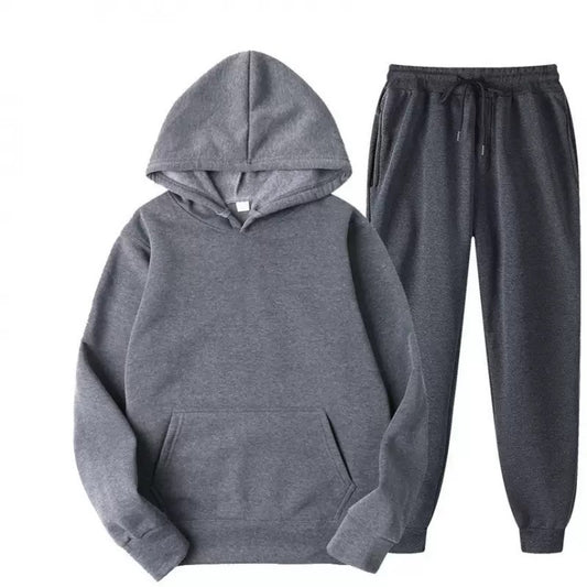 Stone grey 2pc Set(Polyester & Wool)