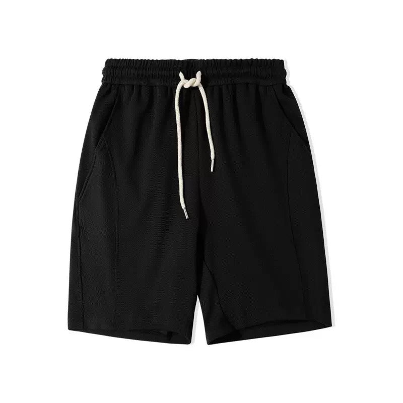 Black Twill Cotton/Poly Durable Shorts