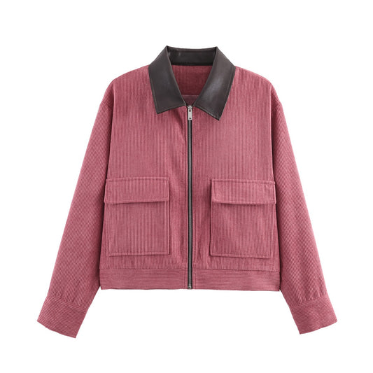 Lotus Pink POLO Jacket (Corduroy)