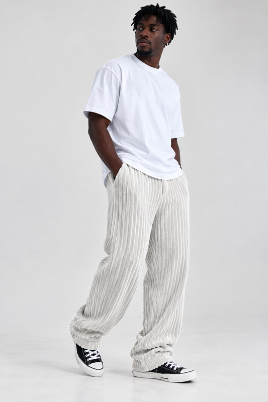 Off-white Wide-leg Sweatpant (Thick Corduroy)